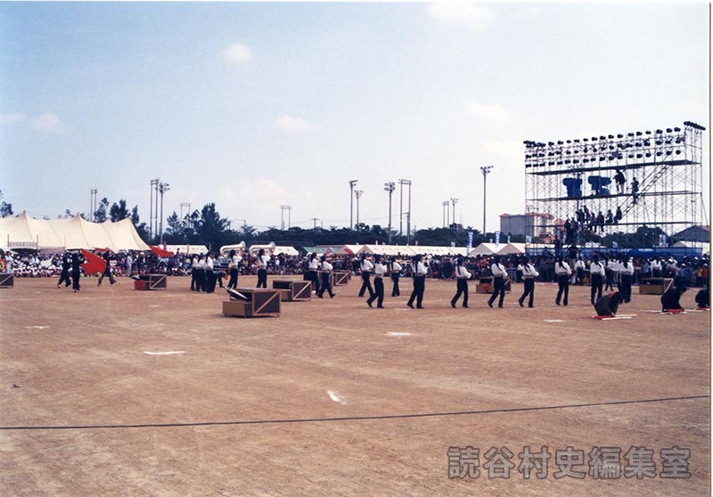 マーチング　渡慶次小学校・古堅中学校・読谷高校（オープニングセレモニー）