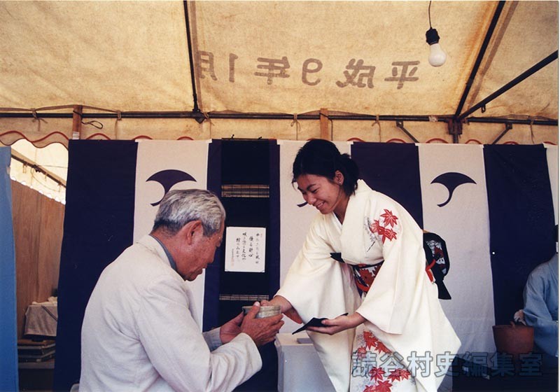 会場風景　呈茶