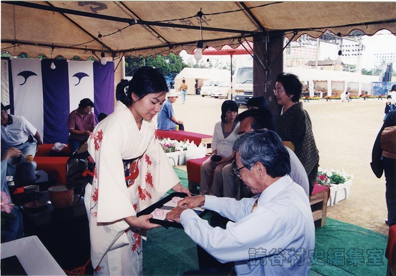 会場風景　呈茶