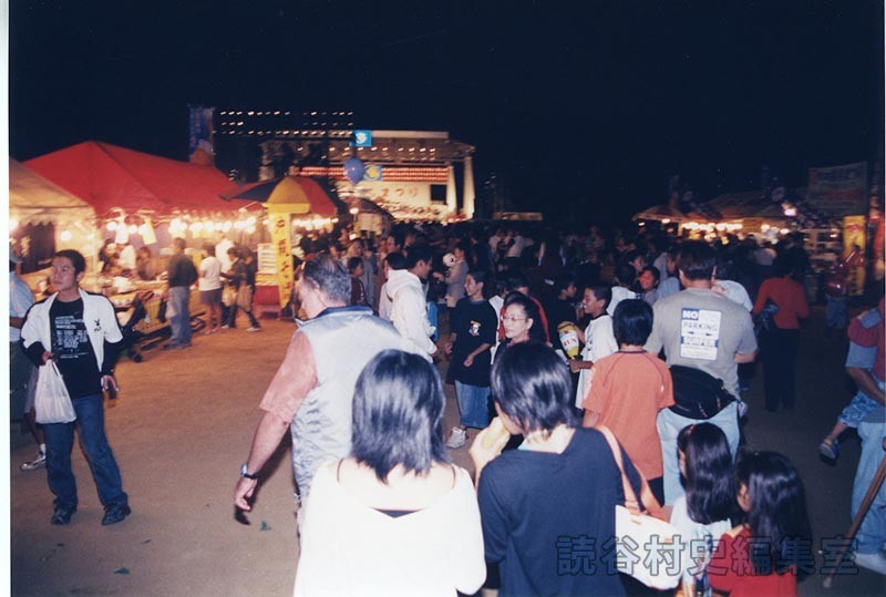 会場風景　出店と客