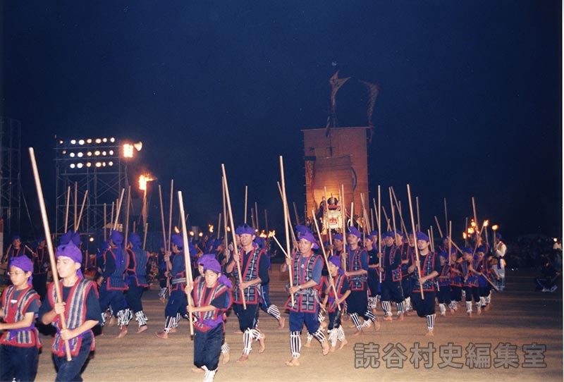 「送」棒術　座喜味区（創作「進貢船」）