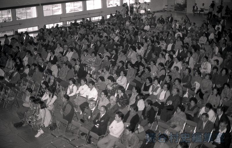 会場風景　観客（民俗芸能発表会）
