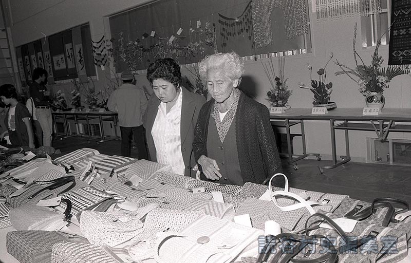 会場風景　総合作品展示会（体育センター）