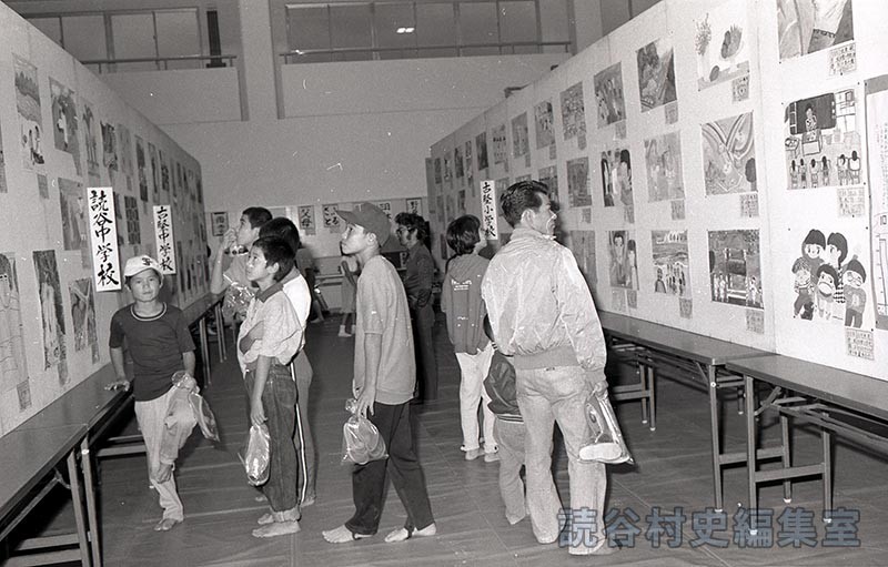 会場風景　総合作品展示会（体育センター）