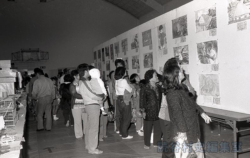 会場風景　総合作品展示会（体育センター）