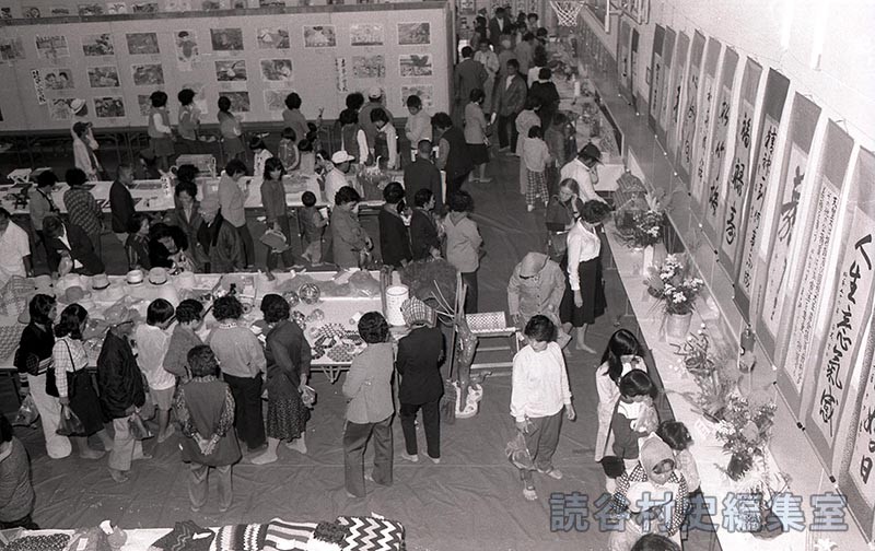 会場風景　総合作品展示会（体育センター）