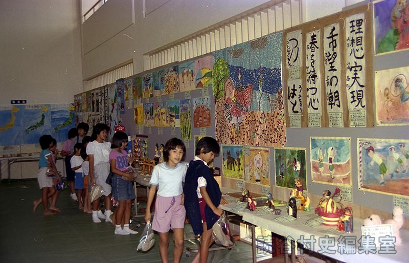 会場風景　総合作品展示会（体育センター）