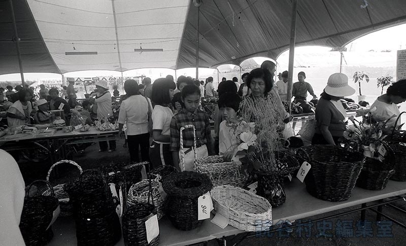 会場風景　農作物展示展覧会