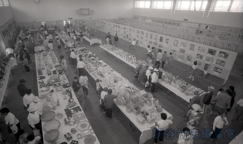 会場風景　総合作品展示会（体育センター）