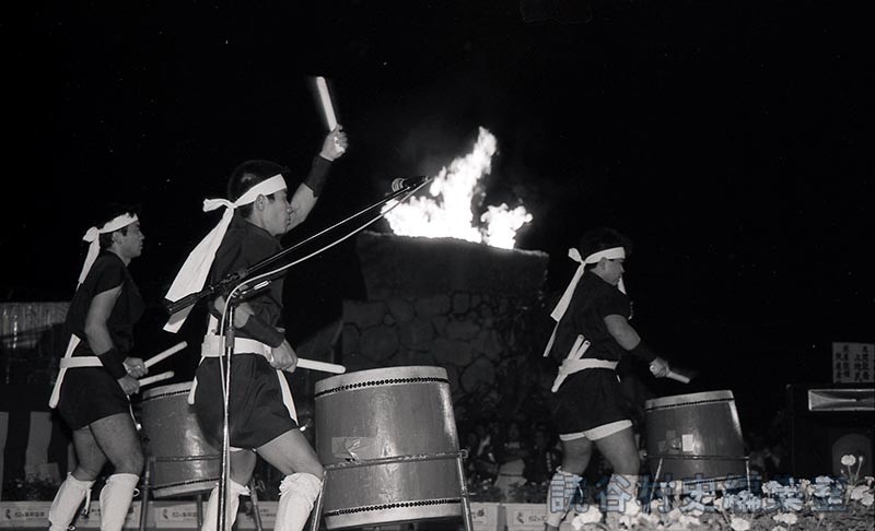 残波大獅子太鼓（創作「進貢船」）
