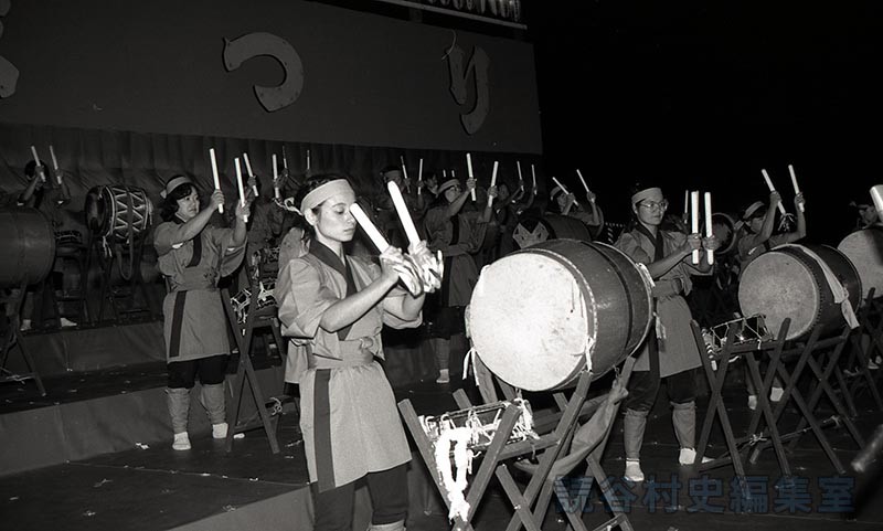 太鼓ばやし　役場むつみ会（創作「進貢船」）