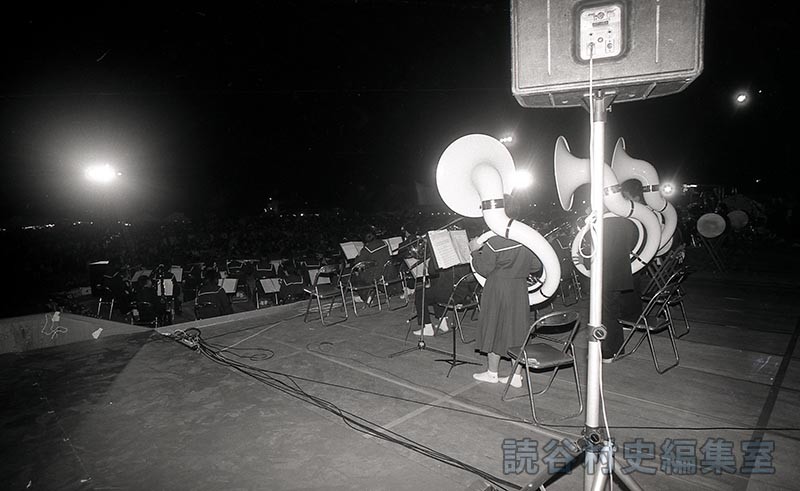 吹奏楽　読谷中学校・古堅中学校合同バンド（創作「進貢船」）