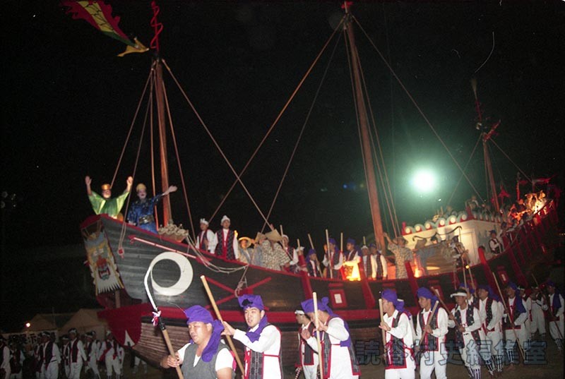 会場風景　進貢船