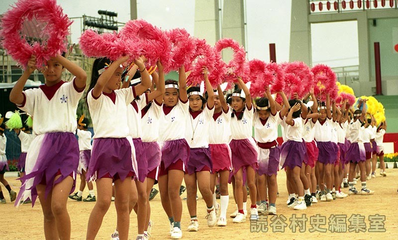 集団演技　村内小学校