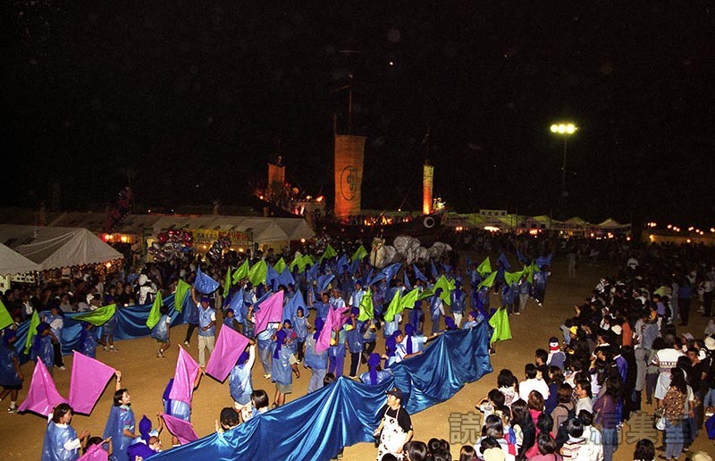 「航」会場風景（創作「進貢船」）