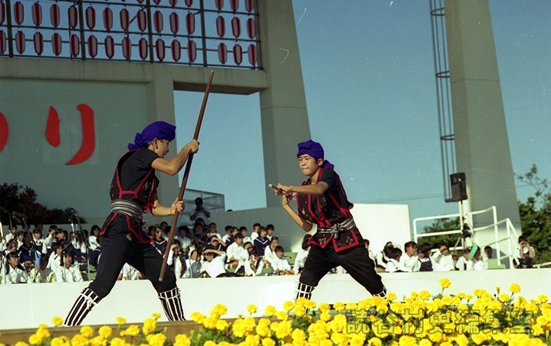 座喜味棒　座喜味子ども会（受け継ごう読谷の心）