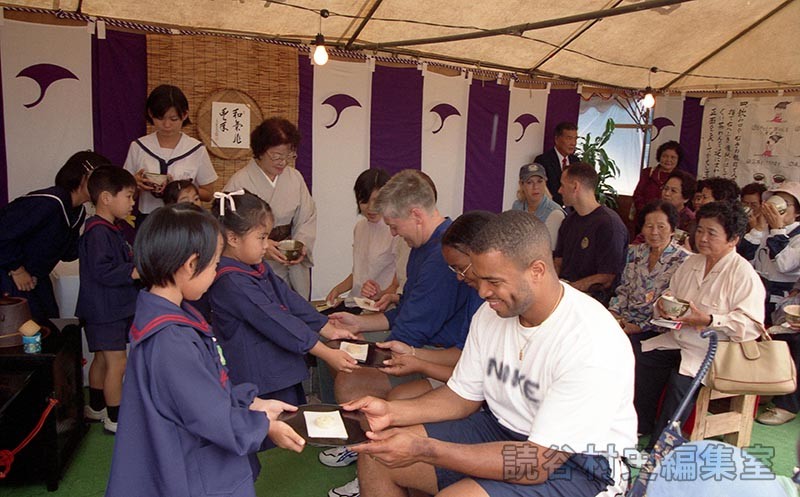 会場風景　呈茶