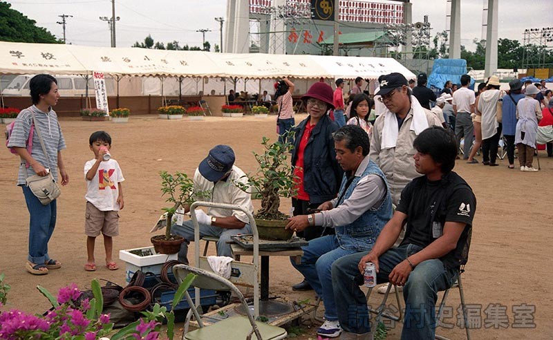 会場風景　盆栽