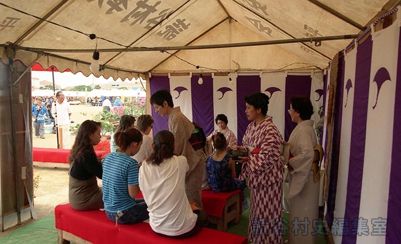 会場風景　呈茶