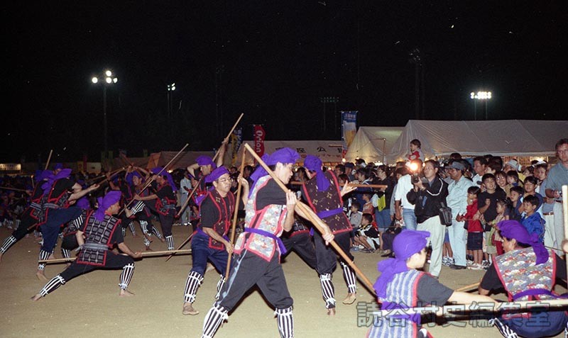 「航」棒術（スー巻）　座喜味区（創作「進貢船」）