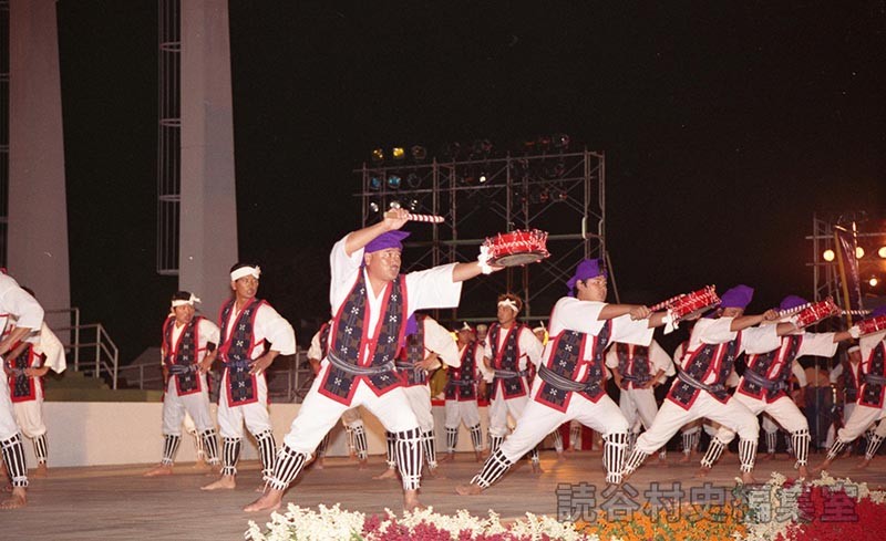 「宴」作たる米（作田米）　長浜区（創作「進貢船」）