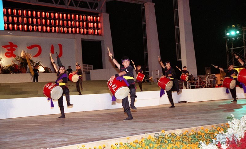 「宴」白龍伝説　喜名小学校PTA太鼓隊「白龍隊」（創作「進貢船」）