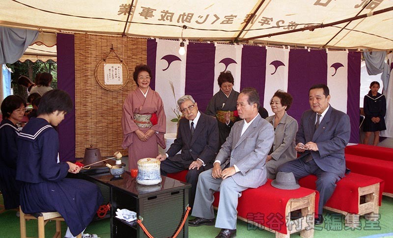 会場風景　呈茶