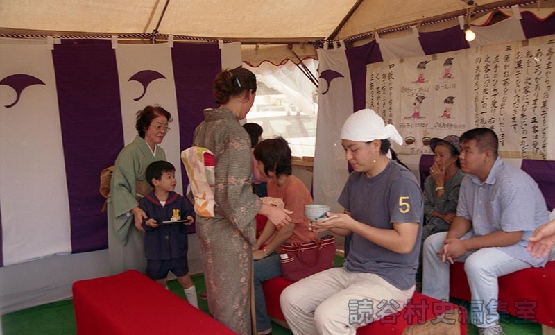 会場風景　呈茶