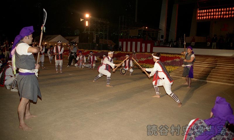 「航」棒術（スー巻）　波平区（創作「進貢船」）