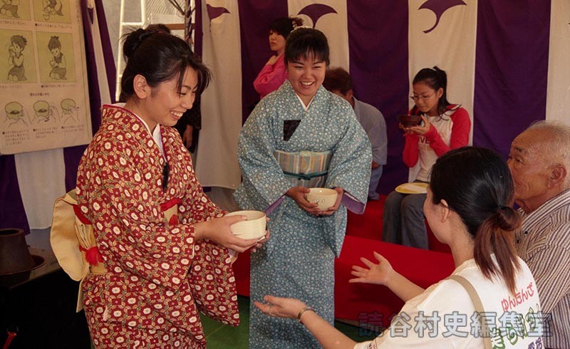 会場風景　呈茶