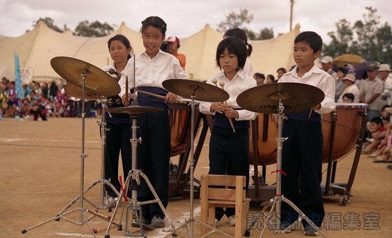 マーチング　渡慶次小学校