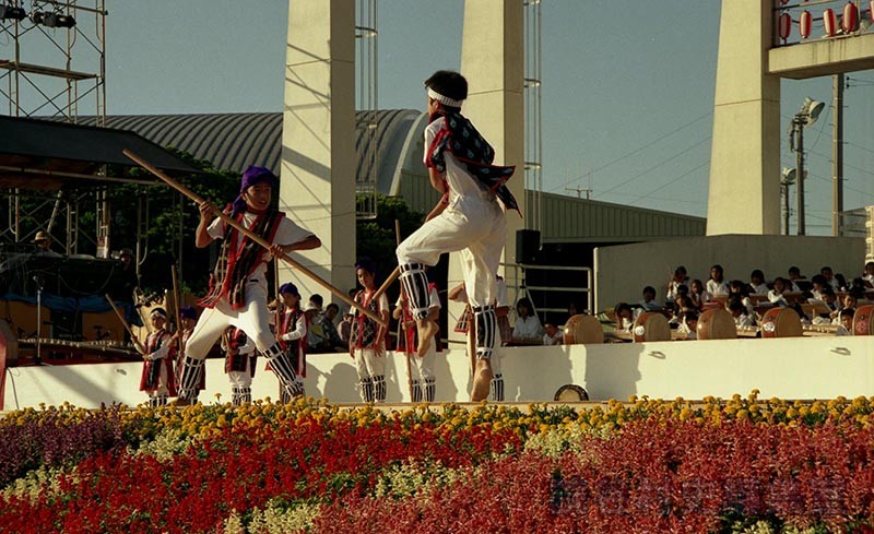 棒術　波平子ども会（受け継ごう読谷の心）