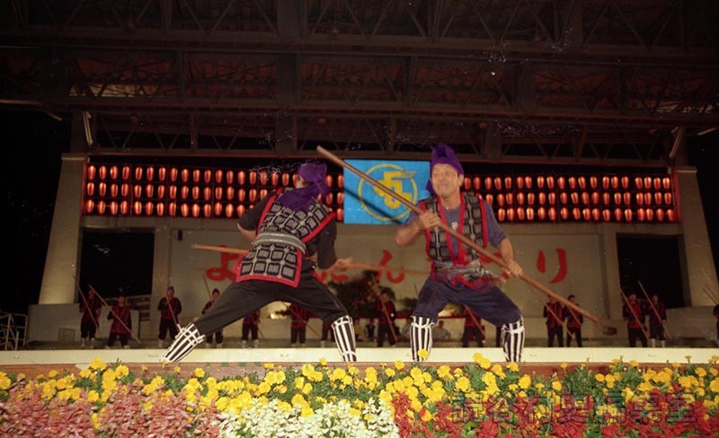 「宴」棒術　座喜味棒保存会（創作「進貢船」）