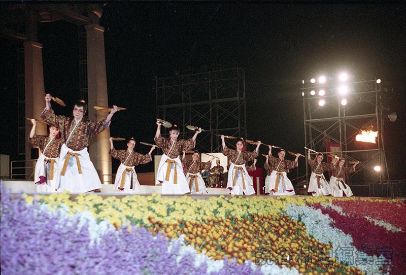 「宴」若太陽祭馬　稲嶺盛秀・末子琉舞道場（創作「進貢船」）