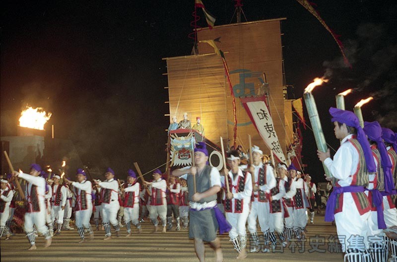 「送」進貢船（創作「進貢船」）