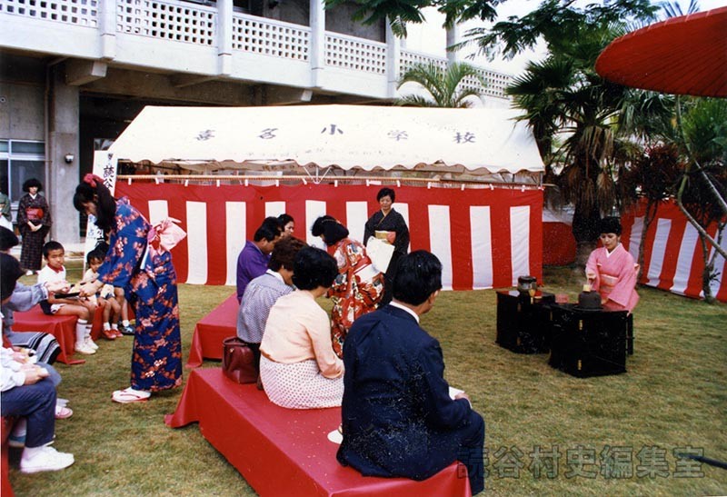 会場風景　茶会（野点）