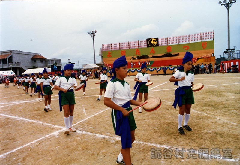 集団演技　村内小中学校