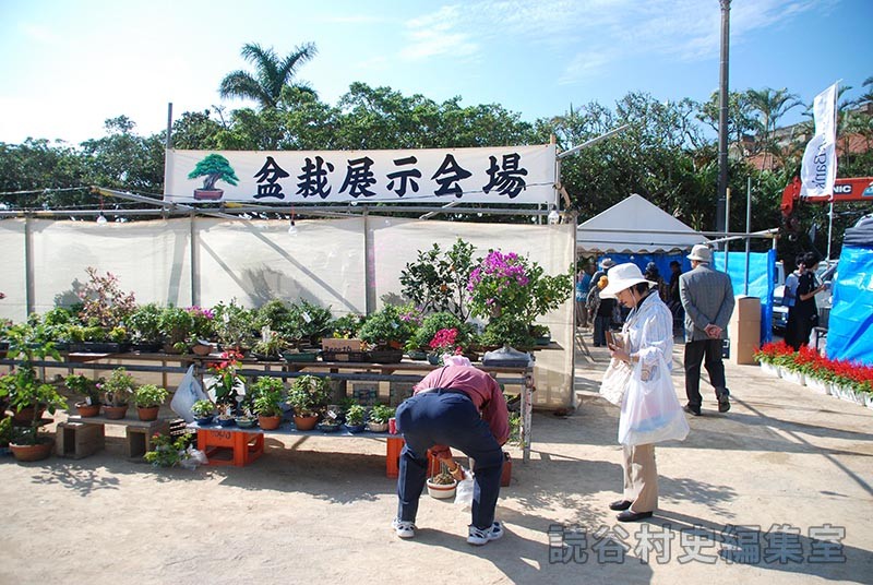 会場風景　盆栽展示会場