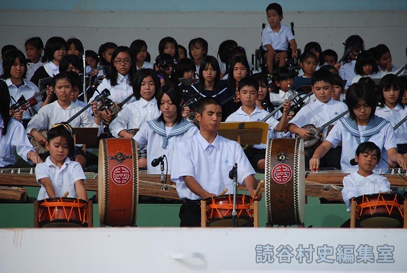 三線・箏・太鼓演奏　村内幼稚園・小中学校（受け継ごう読谷の心）