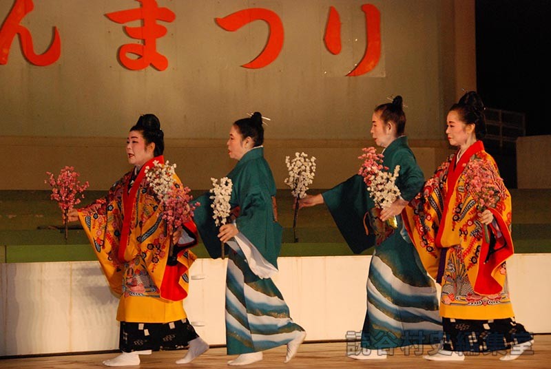 「宴」梅の香り　石嶺信子琉舞太鼓道場（創作「進貢船」）