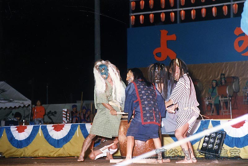 会場風景　太鼓