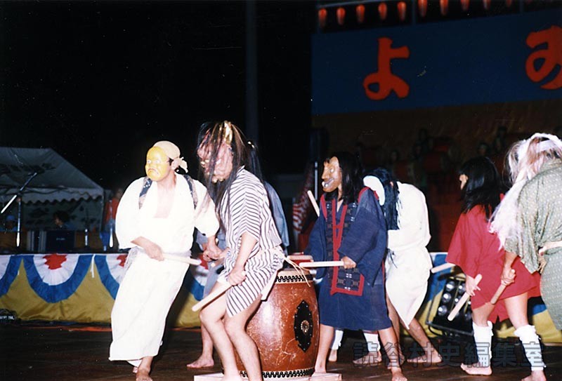 会場風景　太鼓