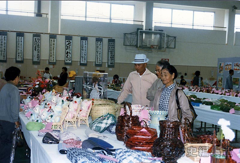 会場風景　総合作品展示会（体育センター）