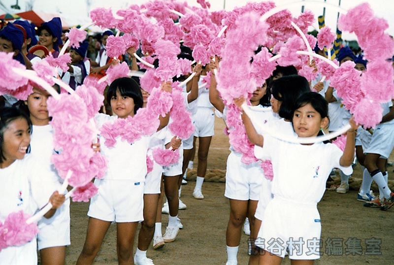 集団演技　村内小中学校