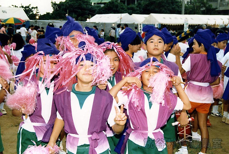 集団演技　村内小中学校