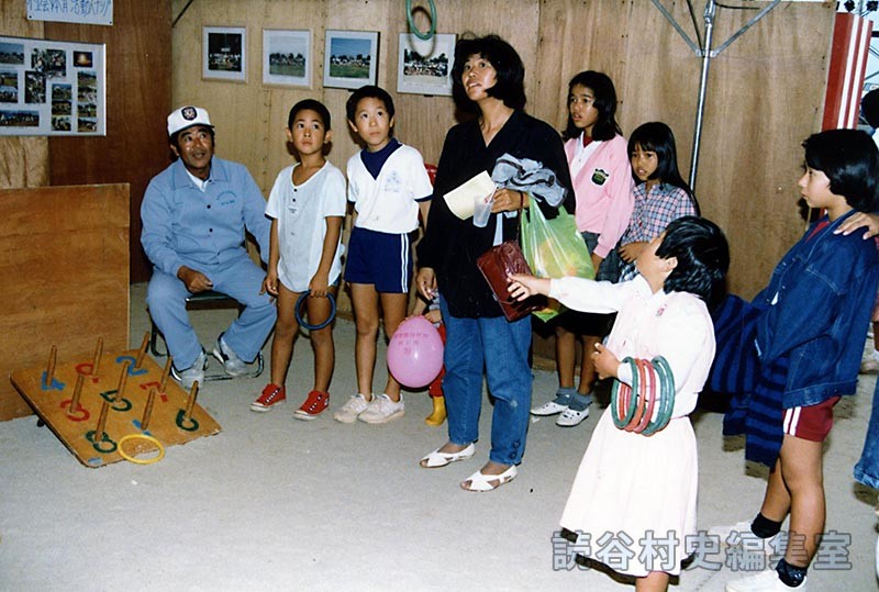 会場風景　輪投げ