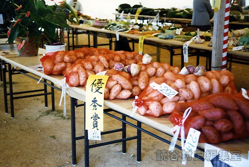 会場風景　農作物展示即売会