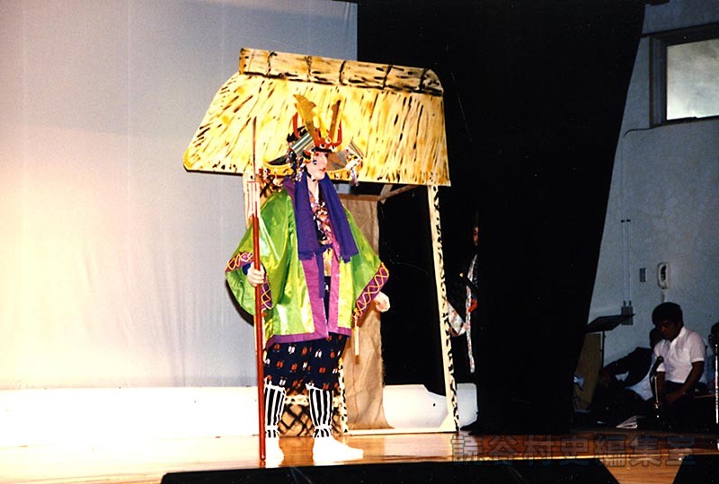 組踊「伏山敵討」　瀬名波区（組踊発表会）