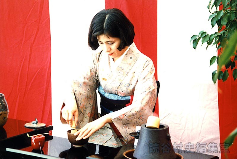 会場風景　呈茶