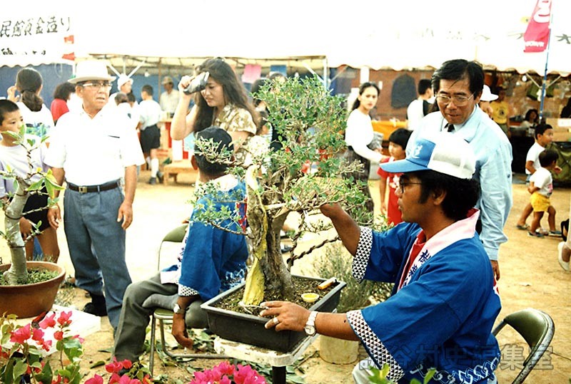 会場風景　盆栽展示会場